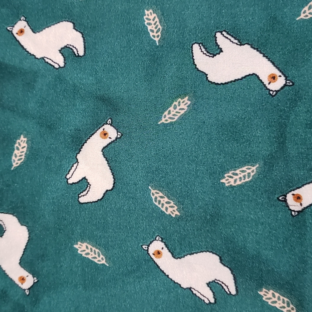 Llama Scarf Square Fashion Scarf